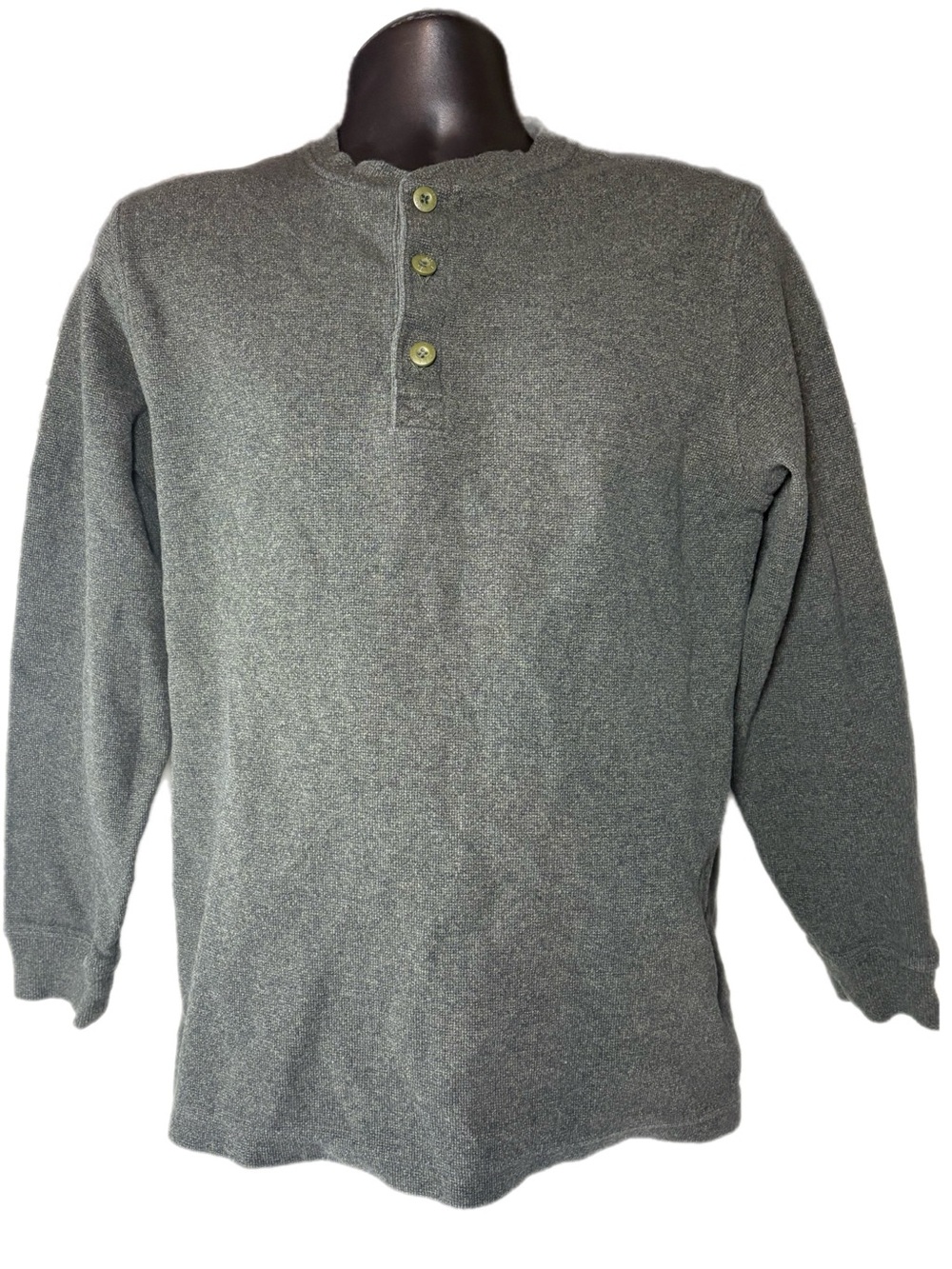 L.L. Bean Men's Crewneck Sweater in Heather Gray